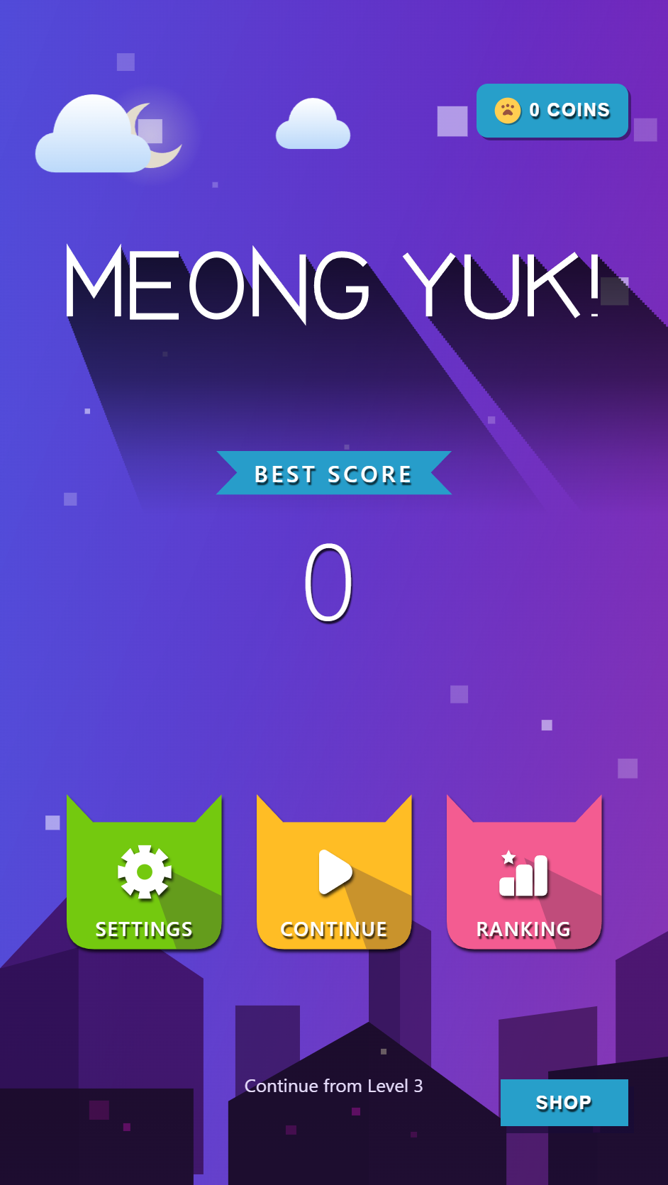 Main menu · HTML5 V76